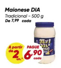 Dia Maionese DIA Tradicional oferta