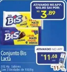 Supermercados Condor Conjunto Bis Lacta oferta