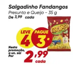 Dia Salgadinho Fandangos Presunto e Queijo oferta