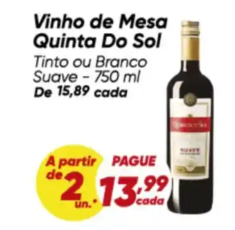Vinho de Mesa Quinta Do Sol