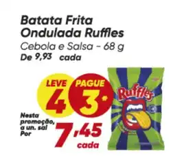 Dia Batata Frita Ondulada Ruffles Cebola e Salsa oferta
