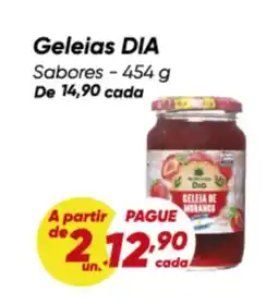 Dia Geleias DIA Sabores oferta