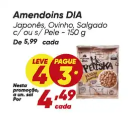 Dia Amendoins DIA oferta