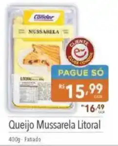 Supermercados Condor Queijo Mussarela Litoral oferta