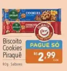 Supermercados Condor Biscoito Cookies Piraquê oferta