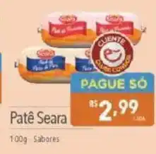 Supermercados Condor Patê Seara oferta