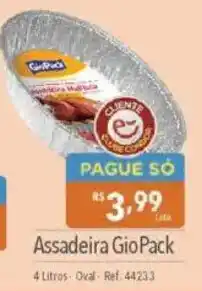 Supermercados Condor Assadeira Gio Pack oferta
