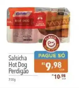 Supermercados Condor Salsicha Hot Dog Perdigão oferta