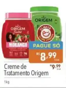 Supermercados Condor Creme de Tratamento Origem oferta