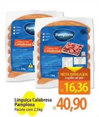 Linguiça Calabresa Pamplona Pacote