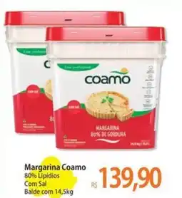 Atacadão Margarina Coamo 80% Lipídios Com Sal Balde oferta