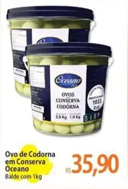 Atacadão Ovo de Codorna em Conserva Oceano oferta