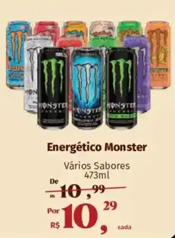 Supermercados Mateus Energético Monster oferta
