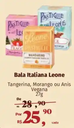 Supermercados Mateus Bala Italiana Leone oferta