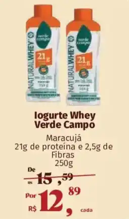 Supermercados Mateus logurte Whey Verde Campo oferta