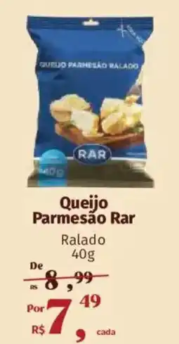 Supermercados Mateus Queijo Parmesão Rar Ralado oferta