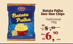 Supermercados Mateus Batata Palha Dun-Dun Chips oferta