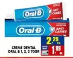 Higa's Supermercado Creme dental oral b 1, 2, 3 oferta