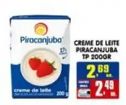 Higa's Supermercado Creme de leite piracanjuba tp oferta