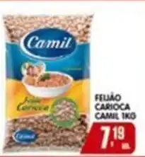 Higa's Supermercado Feijão carioca camil oferta