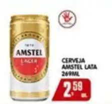 Higa's Supermercado Cerveja amstel lata oferta