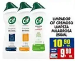 Higa's Supermercado Limpador cif cremoso limpeza milagrosa oferta