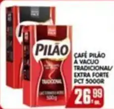 Higa's Supermercado Cafe pilao a vacuo tradicional extra forte pct oferta
