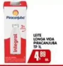 Higa's Supermercado Leite longa vida piracanjuba oferta