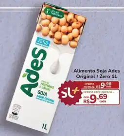 Super Luna Alimento Soja Ades Original / Zero 1L oferta