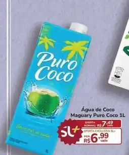 Super Luna Água de Coco Maguary Puro Coco oferta