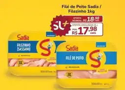 Super Luna Filé de Peito Sadia / Filezinho oferta