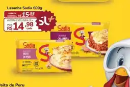 Super Luna Lasanha Sadia 600g oferta