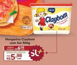 Super Luna Margarina Claybom com Sal oferta