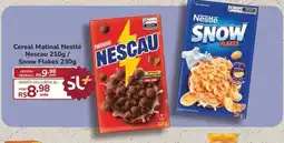Super Luna Cereal Matinal Nestlé Nescau 210g/ Snow Flakes 230g oferta