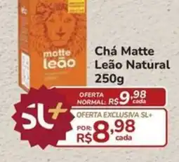 Super Luna Chá Matte Leão Natural 250g oferta