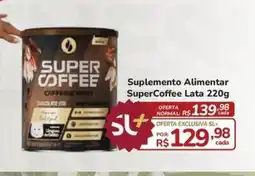 Super Luna Suplemento Alimentar SuperCoffee Lata 220g oferta