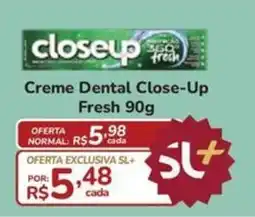 Super Luna Creme Dental Close-Up Fresh oferta