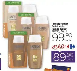 Carrefour Protetor solar facial Isdin Fusion Color oferta
