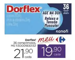 Carrefour Dorflex' 36 comprimidos, oferta