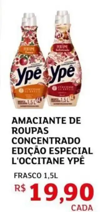 Amaciante de roupas concentrado edição especial l'occitane ypê