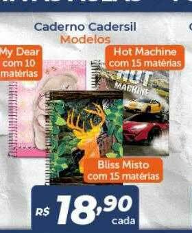 Caderno Cadersil Modelos