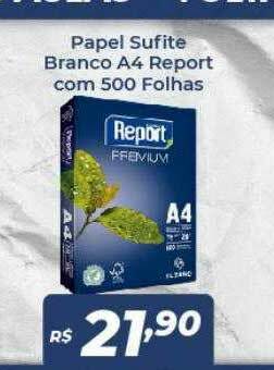 Papel Sufite Branco A4 Report Com 500 Folhas