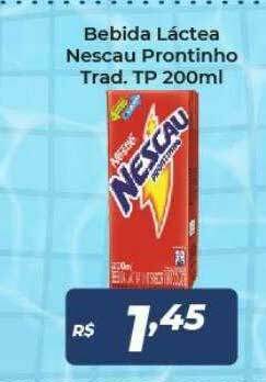 Bebida Láctea Nescau Actigem Tp 1l