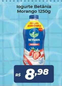 Atakarejo Iogurte Betânia Morango oferta