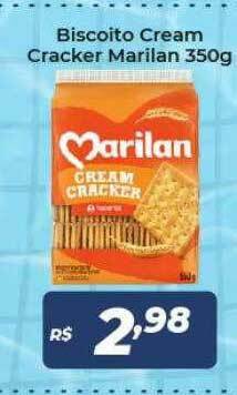 Atakarejo Biscoito Cream Cracker Marilan oferta