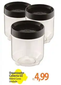 Atacadão Organizador Conecta UZ Cores Unidade oferta