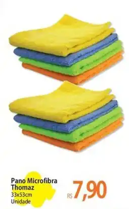 Atacadão Pano Microfibra Thomaz 33x53cm Unidade oferta