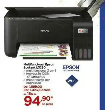 Carrefour Multifuncional Epson Ecotan K L3250 oferta