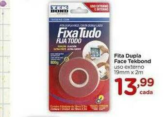 Carrefour Fita Dupla Face Tekbond oferta