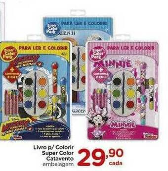 Livro P Colorir Super Color Catavento